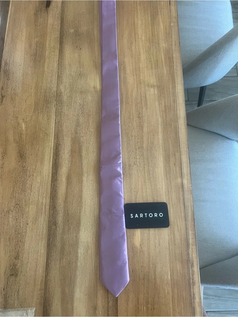 Sartoro Mauve 2in Tie